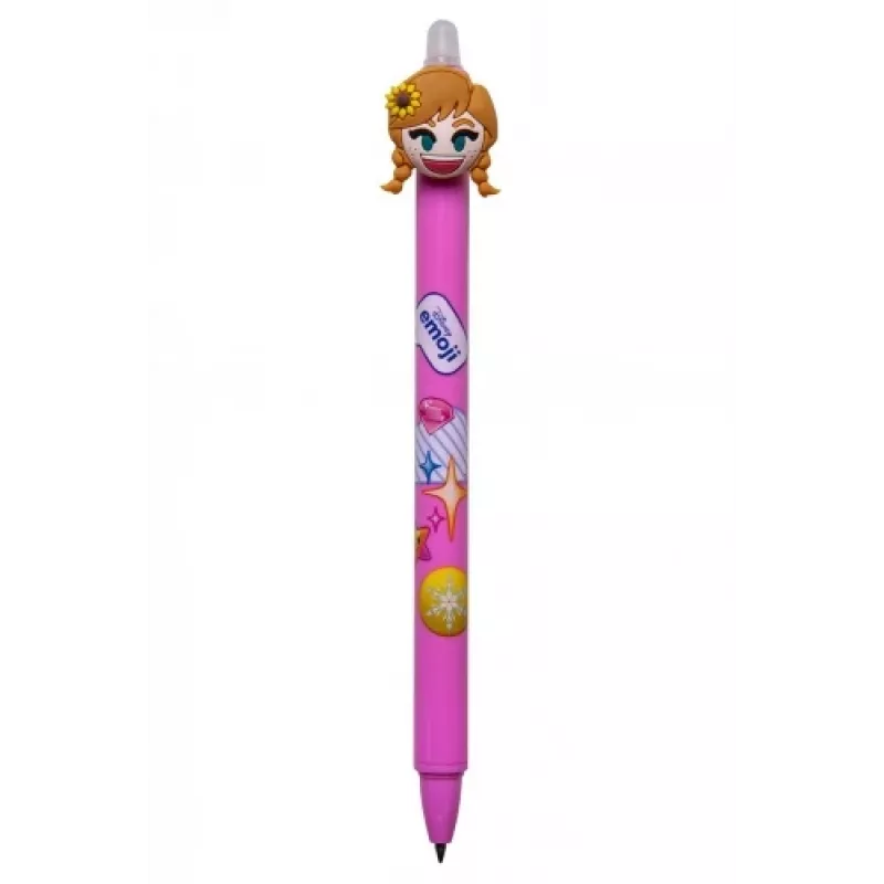 Caneta retrátil apagável Colorino Disney Emoji Frozen