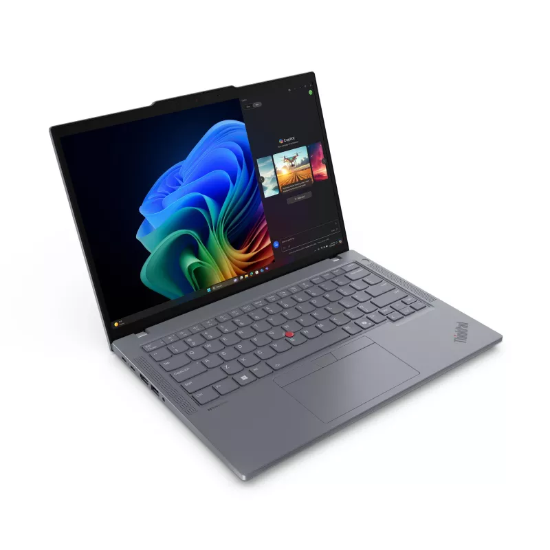 Lenovo ThinkPad T14 Gen 6 Copilot+ Ryzen™ AI 5 PRO 340 256GB SSD 16GB 14 WUXGA (1920x1200) IPS WIN11 Pro CINZENTO Teclado retroiluminado Leitor FP 1YW