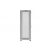 Armário rack 19 polegadas LANBERG FF01-8047-23SL 47U 800x1200 mm cinzento portas perfuradas