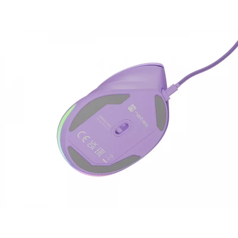 Rato NATEC Crake 2 Pro universal destros USB Type-A ótico 12800 DPI