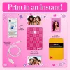Barbie x Kodak STEP Slim impressora fotográfica móvel instantânea cor ZINK 2x3'' 1 ppm, Bluetooth, rosa