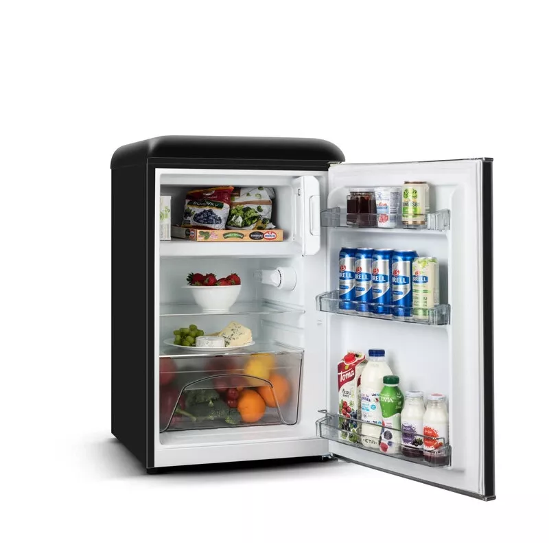 Frigorífico autónomo ETA ETA253790020E — 110 L (compartimento de refrigeração 92 L / compartimento de congelação 18 L), 90 cm, 38 dB, classe de eficiência energética E, preto