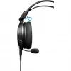 Headset com fios Audio-Technica ATH-GDL3 — arco de cabeça, supra-aural, 10–35000 Hz, 220 g, preto