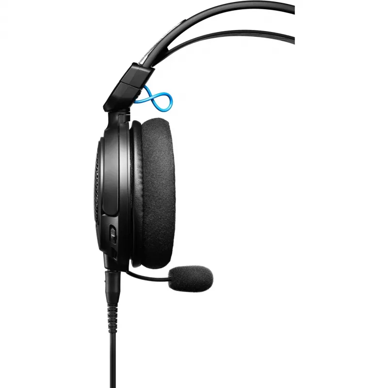 Headset com fios Audio-Technica ATH-GDL3 — arco de cabeça, supra-aural, 10–35000 Hz, 220 g, preto