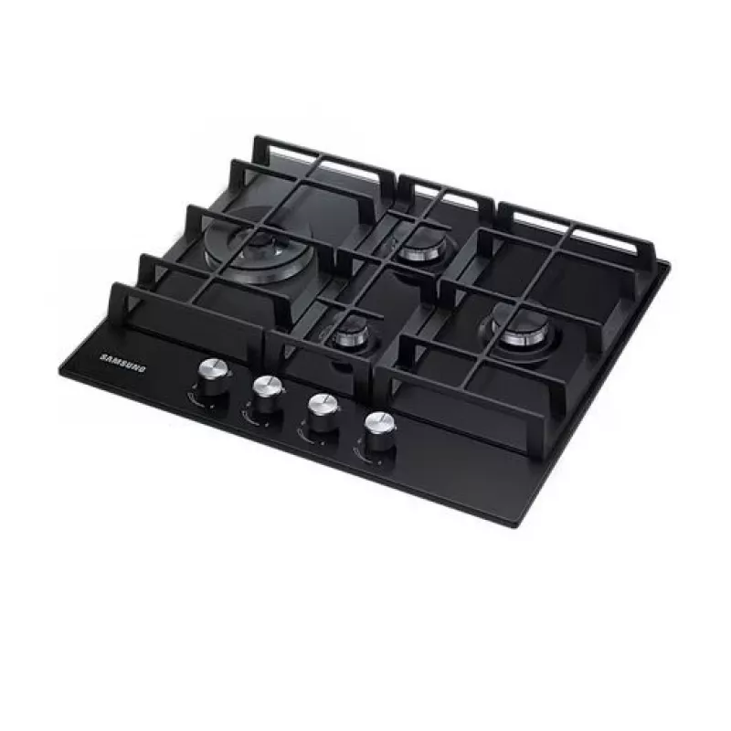 Samsung NA64H3030BK preto encastrado 60 cm gás 4 zonas