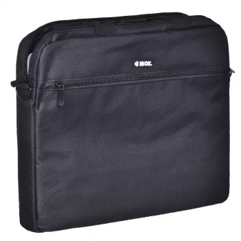 Pasta IBOX TN6020 para portáteis de 39,6 cm (15,6 inch), nylon, preta, alça de ombro