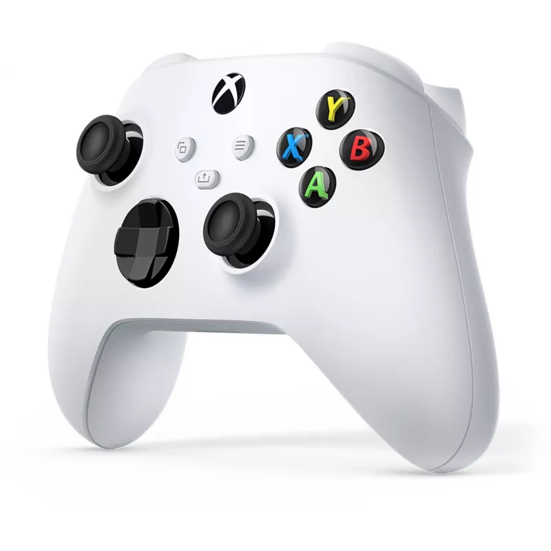 Comando sem fios Microsoft Xbox - Gamepad - Sem fios - Bluetooth - Robot White - para PC, Microsoft Xbox One, Android, Microsoft Xbox Series S, Microsoft Xbox Series X