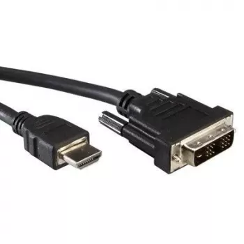 VALUE Secomp VALUE - Cabo adaptador - DVI-D macho para HDMI macho
