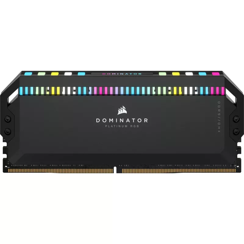 DIMM 64 GB DDR5-6600 (2x 32 GB) Dual-Kit, memória preta, CMT64GX5M2B6600C32, Dominator Platinium, INTEL XMP