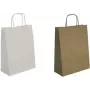 Saco de papel agipa modelo 101852 — pequeno papel kraft, exterior castanho, interior natural, com cordão, 1 unid.