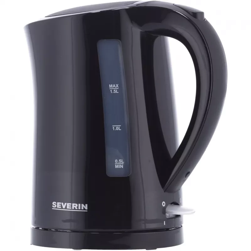 Severin WK 3498 chaleira elétrica 1,5 L 2200 W preto