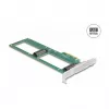 Placa DeLOCK PCI Express 4.0 x8 para 2 x U.2 NVMe SFF-8639 internos Bifurcation
