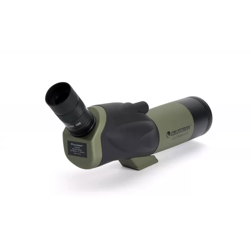 Telescópio Celestron Ultima 65 55x BaK-4 preto, cinzento
