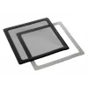 Filtro de poeira DEMCiflex 140 mm, quadrado – preto/preto