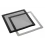 Filtro de poeira DEMCiflex 140 mm, quadrado – preto/preto