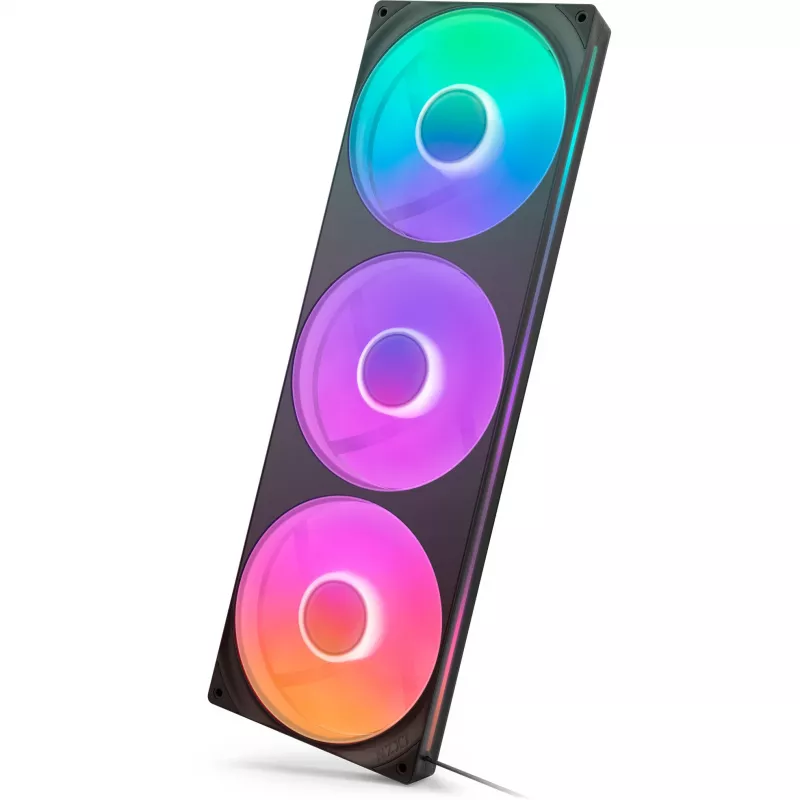 Ventoinha NZXT F420 RGB Core 14 cm preto Fluid Dynamic Bearing