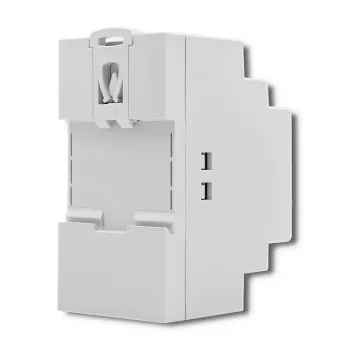 Fonte de alimentação para calha DIN QOLTEC 24V 2.5A 60W cinzento