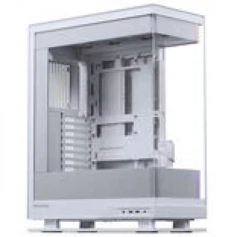 Caixa de PC PHANTEKS Evolv X2 Matrix, Midi-Tower, E-ATX, vidro temperado, Matrix LED – branca