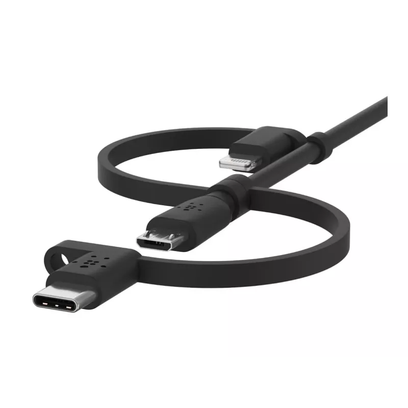 Belkin Cabo universal Lightning/Micro/USB-C