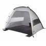 Concha de praia Rapid Beach 80, tenda prateado/cinzento