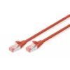 Cabo de rede Digitus CAT 6 S/FTP DK-1644-005/R 0,5 m vermelho