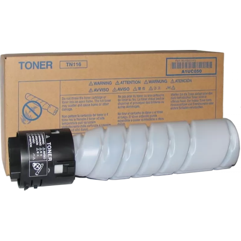 Toner Konica Minolta A1UC050 TN116 pack duplo 6000 páginas preto