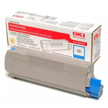 Toner OKI 43381907 ciano, 2000 páginas