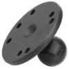 RAM RAM-B-202U - articulação esférica - preto Powder Coat - para P/N: RAM-B-103U, RAM-B-201U-C, RAP-B-166-A-DU1