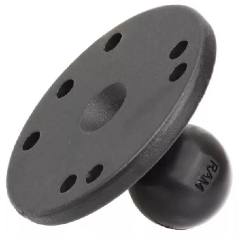RAM RAM-B-202U - articulação esférica - preto Powder Coat - para P/N: RAM-B-103U, RAM-B-201U-C, RAP-B-166-A-DU1