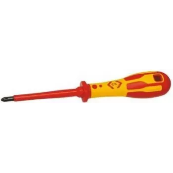 Chave de fendas c.k tools T49143-0 PZ 0, comprimento da lâmina 60 mm, DIN ISO