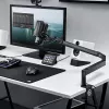 Suporte de microfone para transmissão Elgato Wave Mic Arm LP, montagem em mesa, preto, 1,69 kg