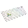Savio ASTRAL WHITE JADE Teclado Gaming USB QWERTY US International