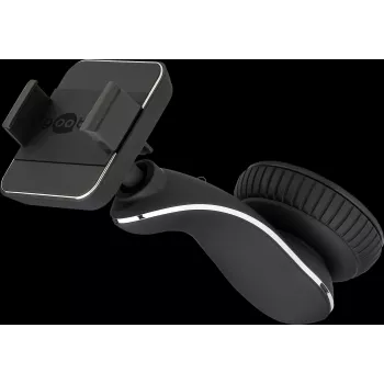Suporte de telemóvel para veículo com ventosa Goobay, preto – para fixação simples e segura no veículo (45509)