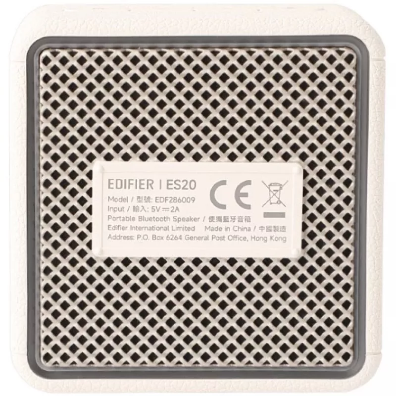 Altifalante portátil estéreo Edifier ES20 branco