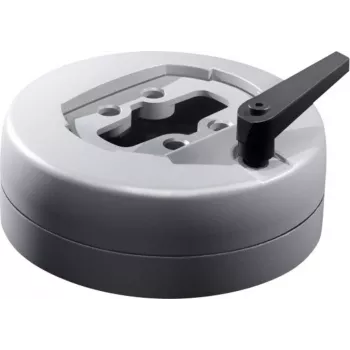 Rittal CP 60 6206.300 junta giratória Ø 130 mm para braço de suporte do sistema, RAL 7035