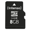 Cartão de memória micro SDHC 8GB C10/W/ADAPTER 3413460 INTENSO