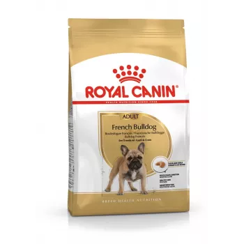Ração seca para cães Royal Canin French Bulldog Adult 9 kg — porco, 26 % proteína, 18 % gordura