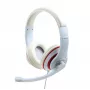 AUSCULTADORES ESTÉREO BRANCO/MHS-03-WTRD GEMBIRD