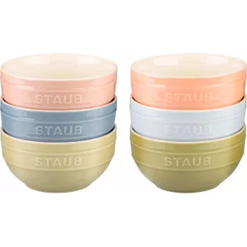 Conjunto de 6 taças 14 cm, multicolor