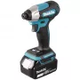 Chave de impacto Makita DTD157Z 1/4 3000 rpm 140 N⋅m preto, verde 18 V