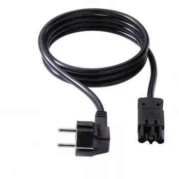 Cabo de ligação de equipamento Bachmann CEE7/7 GST18 1m