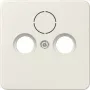 Placa de cobertura JUNG para tomada de antena 561SAT ST550 DIN45330 e SAT-TV Std. branco 561SAT (561SAT)