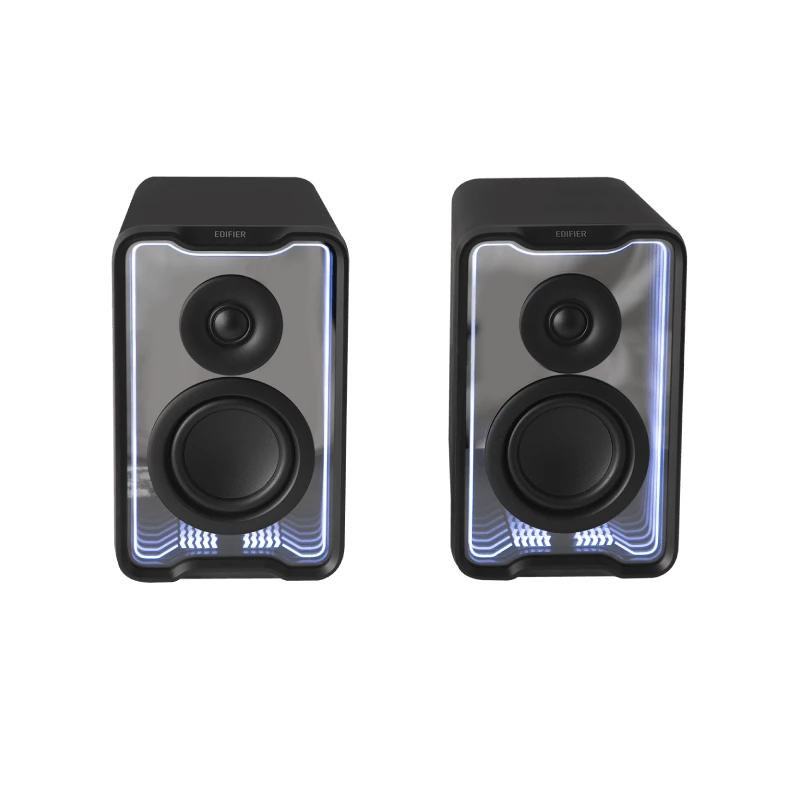 Edifier QR30 Altifalantes de secretária preto Bluetooth RGB retail - Altifalantes (QR30-BK)