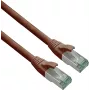 Helos Cabo de patch 363778, RJ-45 para RJ-45, Cat.6a S/FTP (cabo bruto Cat.7), 20 m, castanho