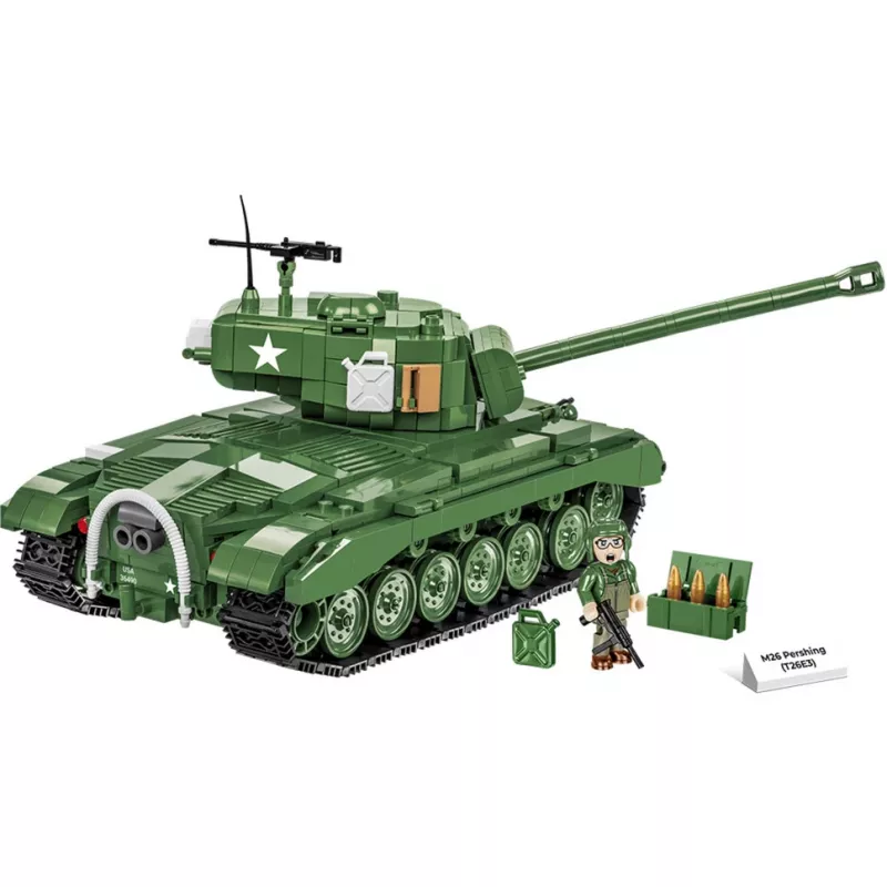 Conjunto de construção COBI M26 Pershing T26E3 904 peças plástico para crianças a partir dos 3 anos