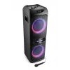 Altifalante portátil de festa JVC XS-EP624B — preto, a pilhas, Bluetooth