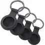Porta-chaves jt berlin para Apple AirTag, preto, pack de 4