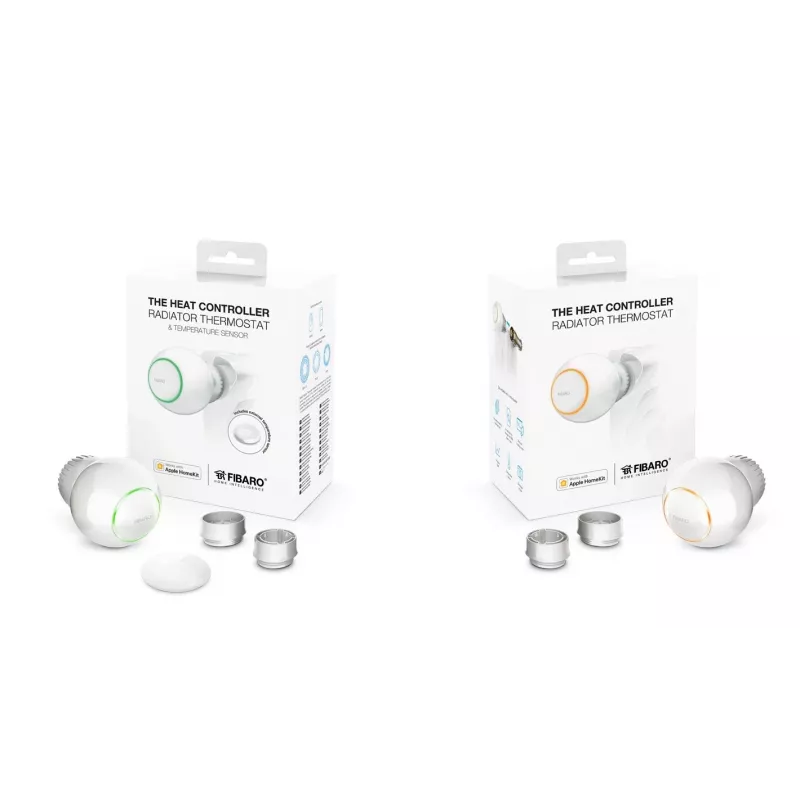 Fibaro The Heat Controller Starter Pack ZW5 EU termostato Z-Wave branco