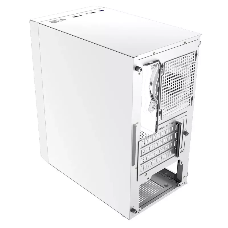 Caixa LOGIC ATOS ARGB Mini USB 3.0 branco