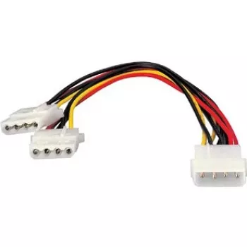 Cabo de alimentação interno Equip, Molex (4 pinos), 2 x Molex (4 pinos), 0,2 m, ficha, conector fêmea, reto